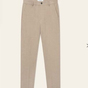 Dark Sand Texture Suit Pants. Reg 31/32.